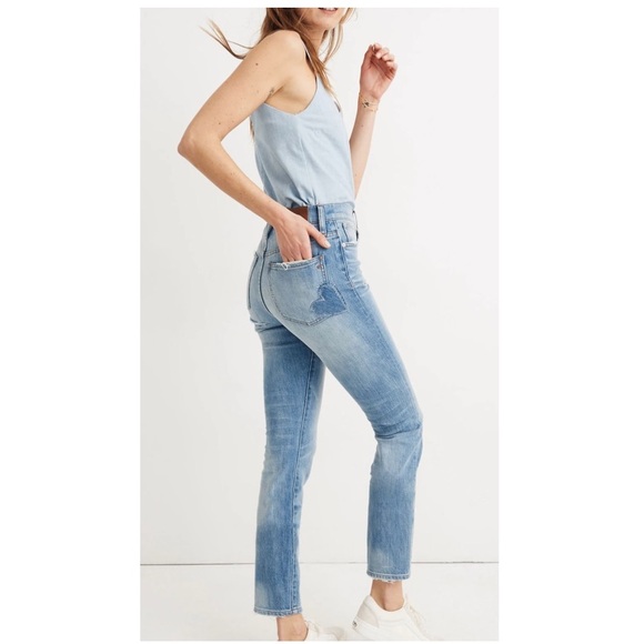 Madewell The Perfect Vintage Jean: Heart Patch Edition Size 27 - Picture 5 of 16